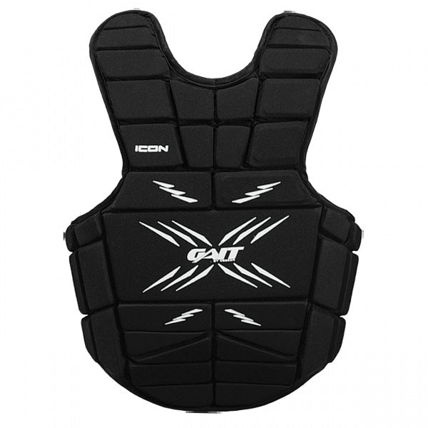 New Gait Icon ICNCP Black/White Goalie Chest Protector Large Lacrosse