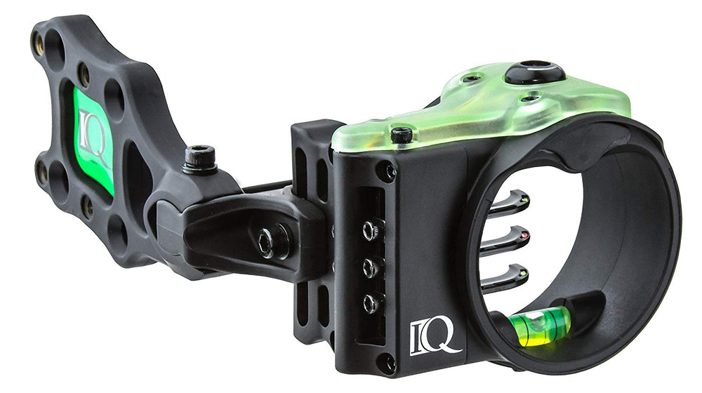 New IQ Bowsights Ultra Lite 3 Pin Compound Bow Archery Sight Left Hand