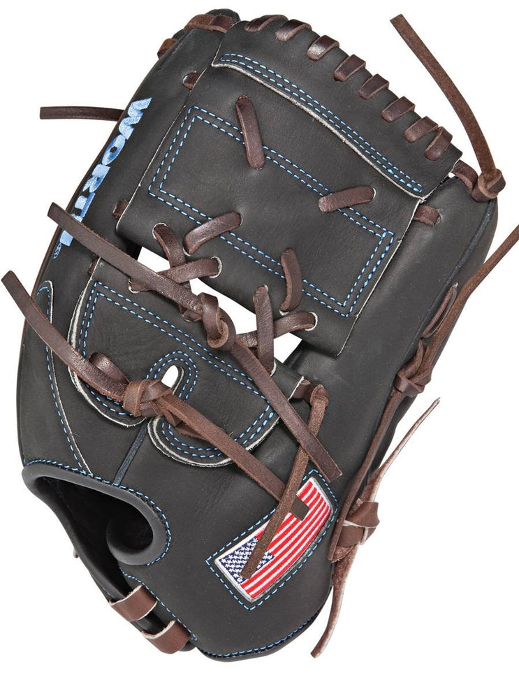 New Worth Liberty Advanced Series Softball/Baseball Glove 12.5" LHT Black/Brown