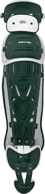 New Rawlings Pro Preferred Series Leg Guards Intermediate 15.5 Inch Dark Green