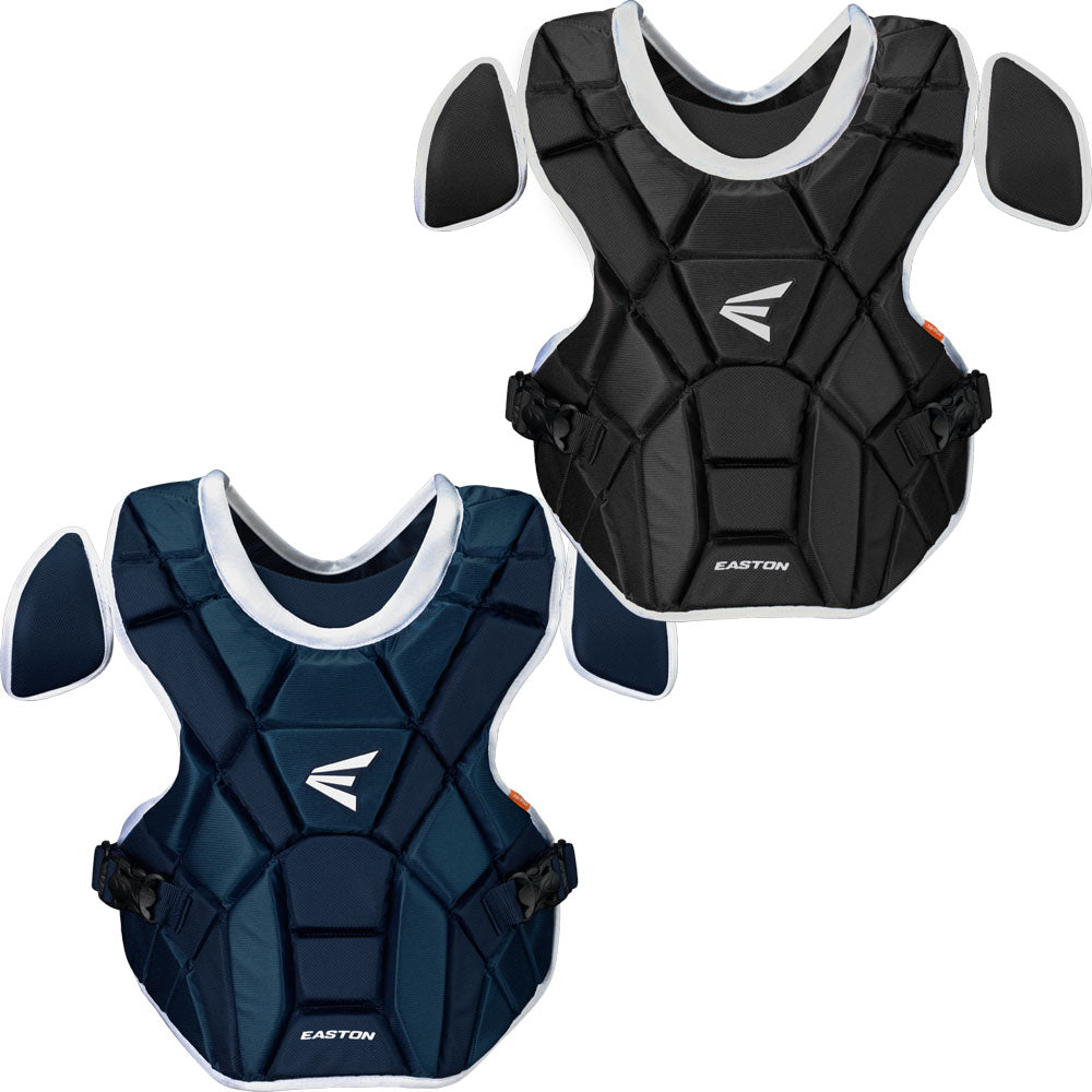 New Easton Mako Adult 15" Chest Protector Fastpitch 16+ Navy/White