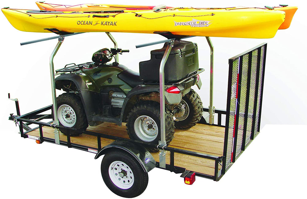 New Malone Auto Racks Top Tier Utility Trailer Cross Bar System