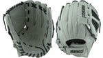 New Marucci MFGSB1250SV 12.5" RHT Sprial Web Fastpitch Softball Glove Gray
