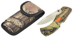 New Mossy Oak Pro Hunter Folding Drop Knife - Break Up Infinity