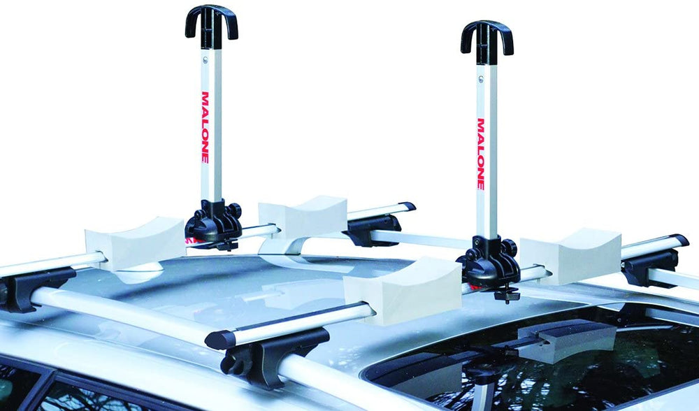 New Malone Stax Pro2 Universal Car Rack Folding Kayak Carrier (2 Boat Carrier)