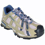 New Nautilus Women's Safety Toe SD Work Shoes N1354 Sz 7 Wide Khaki/Blue