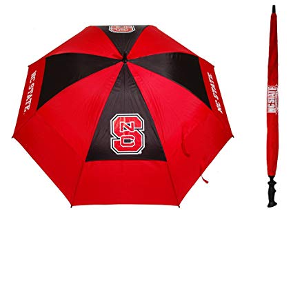 New Team Golf North Carolina State Wolfpack NCAA 62 inch Double Canopy Umbrella