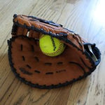 New Easton NAT31 31 In Natural Series First Base Mitt LHT Brown with Black Laces