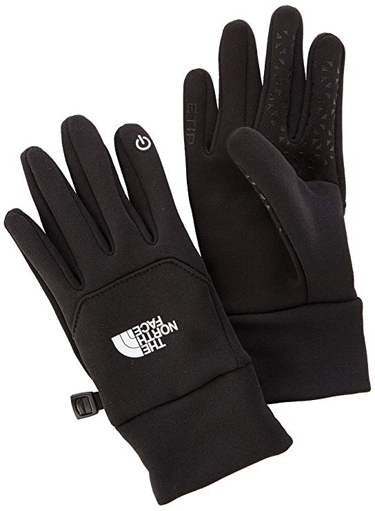 New North Face Women's Etip Glove Black/White X-Small NF00A7LPJK3