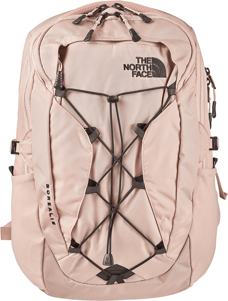 North face backpack misty rose hotsell