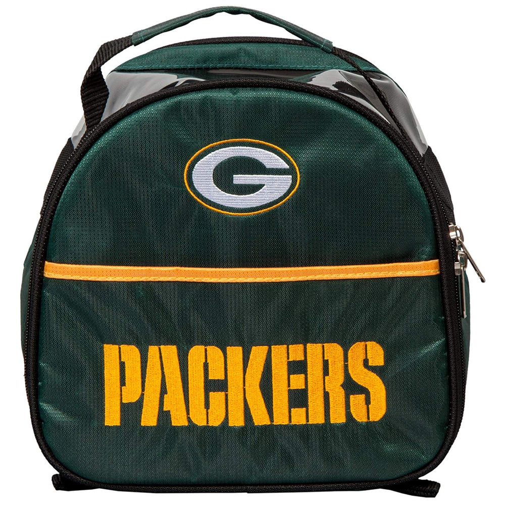 New KR Strikeforce Green Bay Packers Single Add On Bowling Bag, Multicolor
