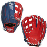 New Rawlings Prodigy USA Edition 12"  H Web Pro Taper Glove Red/White/Blue RHT