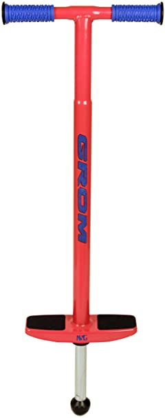 Used Kids Grom Pogo Stick - 5 to 9 Year Olds, 40-90 Pounds Red/Blue