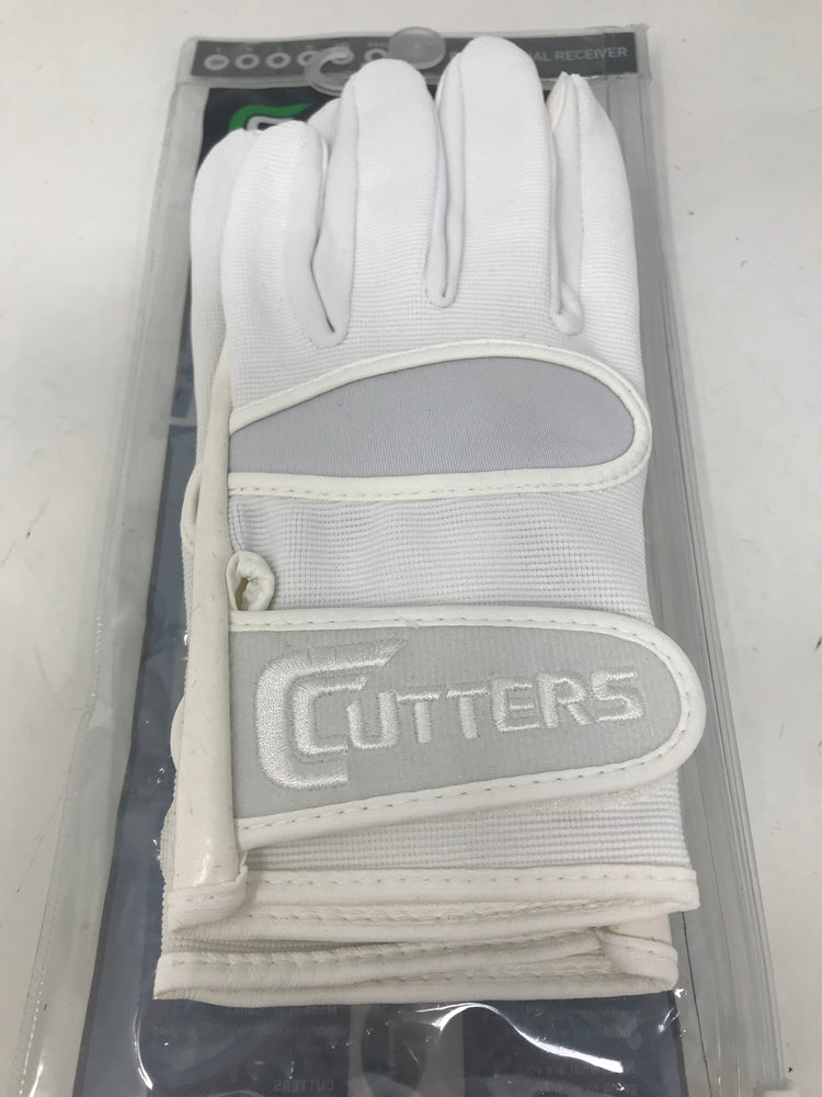 White cutters clearance football gloves