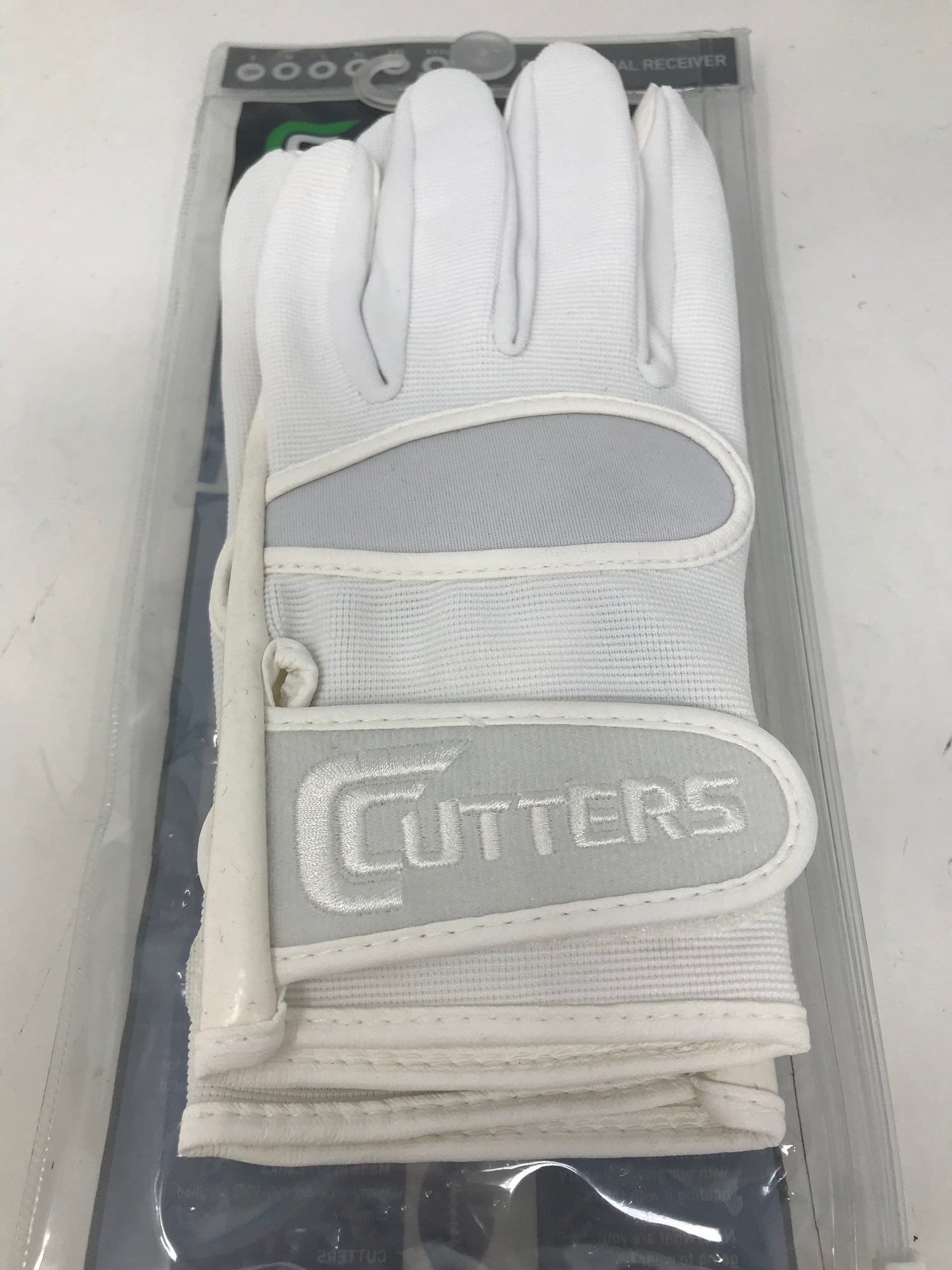 White cutter football gloves discount