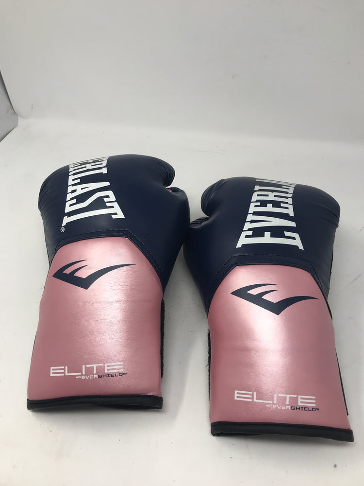 New Other Everlast Women's Pro Style Training Gloves 12oz Navy/Pink
