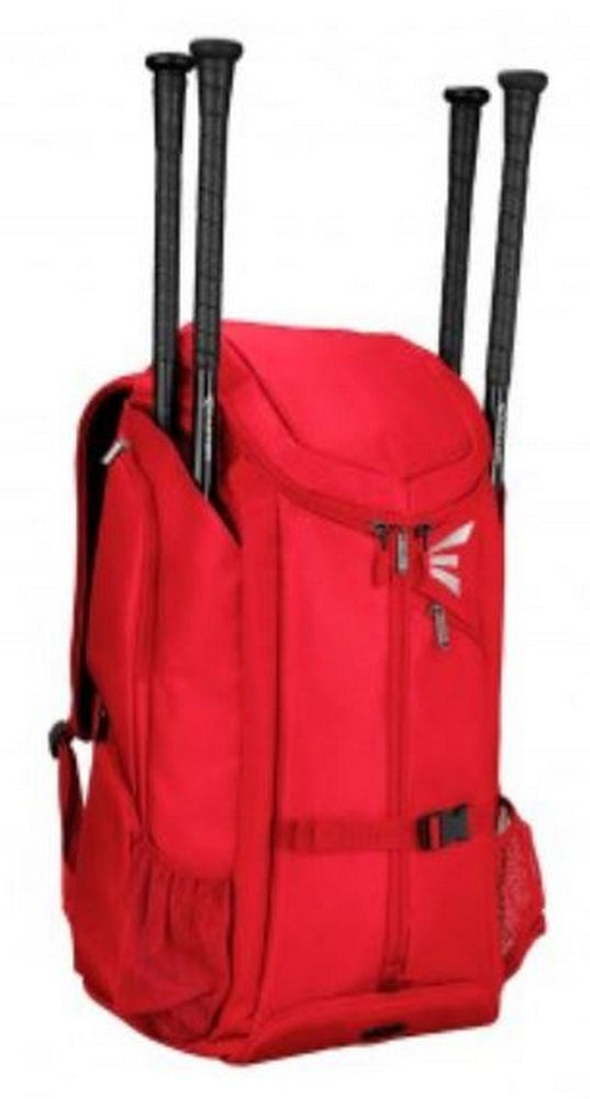 New Easton Pro X  Baseball Back Pack Red  Size: 24.5" H x 15" W x 11" D