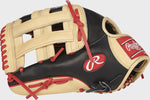 New Rawlings PRORBH34BC Heart of the Hide 12.75" LHT Baseball Glove Black/Tan