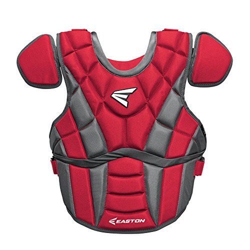 New Easton Prowess Fastpitch Chest Protector Red/Gray Adult 15.5