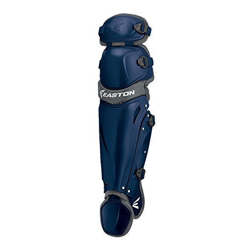 New Other Easton Prowess P2 Fastpitch Leg Guards Navy/Gray Intermediate 14"