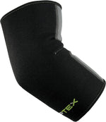 New P-TEX Fitted Elbow Compression Sleeve, (Black, Medium)