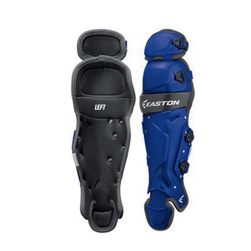 New Other Easton Prowess Qwikfit 13.5" Youth Catchers Softball Leg Guards Royal