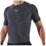 New Evoshield Football Knox Rib Protector Adult X-Large (44"-48") Gray