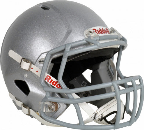 New Other Riddell Victor Youth Football Helmet with Facemask Silver Large
