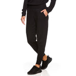 New Women's Gaiam Joggers Large Black