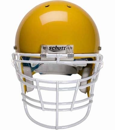 football helmet adult xxl New Schutt Sports RJOP Sports Super Pro Football Helmet Facemask White – PremierSports