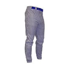 New Rawlings Men's BP95 Relaxed Fit Baseball Pants Medium Grey/Royal