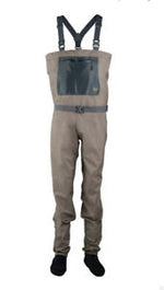 New Hodgman Lakestream Lite Breathable Waders X-Large Brown/Black