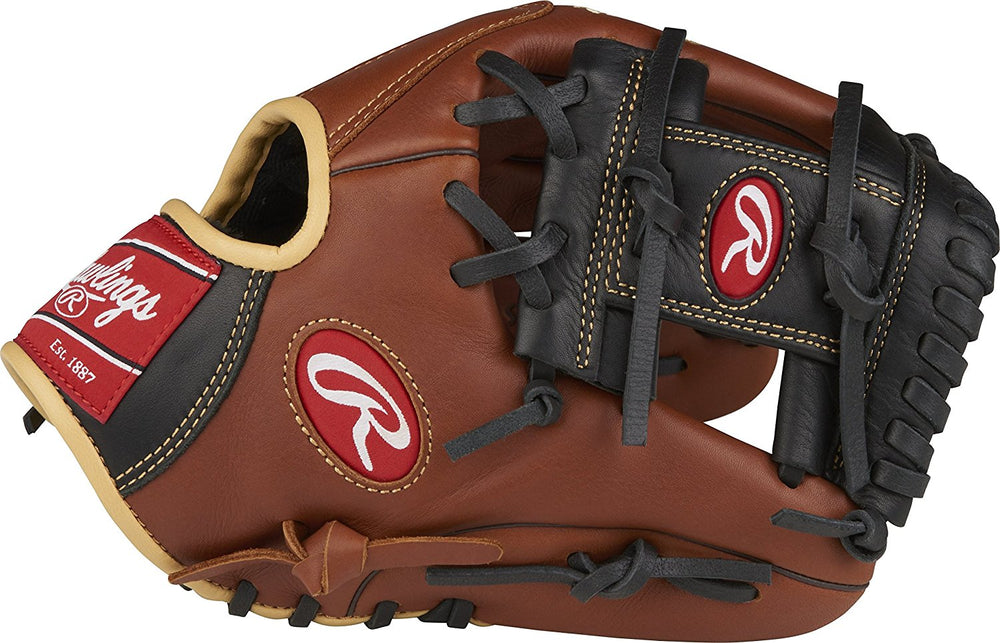 New Rawlings Sandlot Series Glove S1150I Baseball Brown/Black 11.5" RHT