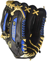 New Louisville Slugger Omaha Series 5 S5RL6-1150 Baseball Glove RHT 11.5"  Bk/Bl