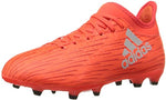 New Adidas Kids' X 16.3 Fg J Skate Soccer Cleat Red/Silver Size 2.5
