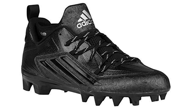 New Adidas Performance Men's 11 Crazyquick 2.0 Mid Football Cleat Black/Black