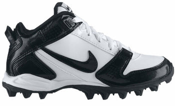 New Nike Land Shark Legacy Low BG Size Youth Baseball Cleats Wht