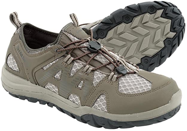 New Simms Men's Riprap Shoe Size 10 Hickory Rubber