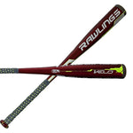 New Demo Rawlings Velo SL7V34 29/19 Senior League Baseball Bat Red 2 3/4"