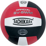 New Other Tachikara SV5WM  Full Grain Leather Volleyball Red/Black/White