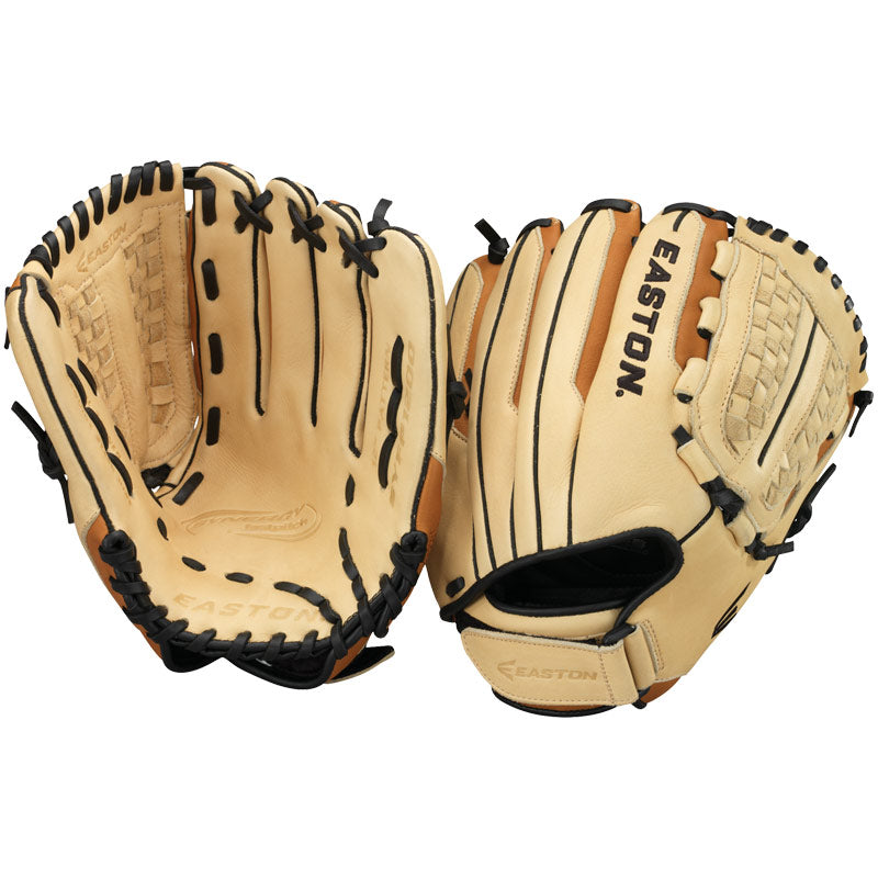 New Other Easton Synergy Glove SYFP1200 12" Fastpitch Softball RHT Tan/Brown