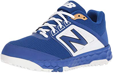 New New Balance Men's 3000v4 Turf Baseball Shoe Size Wide 9.5 EE Royal/White