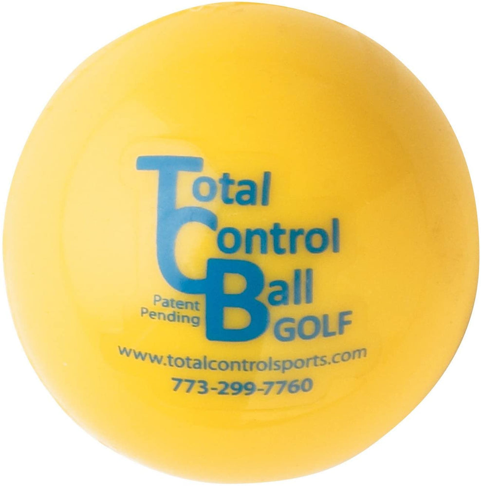 New Other Total Control Sports Golf Ball with Blue Dot (Pack of 6), Yellow