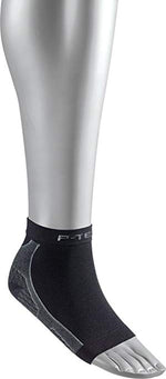 New P-TEX PRO Knit Compression Mid-Foot Sleeve Black/Gray X-Large