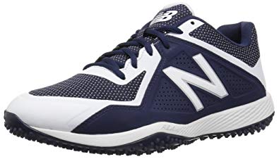 New New Balance Men's T4040v4 Baseball Turf Shoe Navy/White Size 13