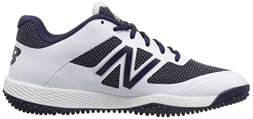 New New Balance Men's T4040v4 Baseball Turf Shoe Navy/White Size 12.5