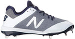 New New Balance L4040V4  Men's Metal Baseball Cleat Size 8 Navy/White