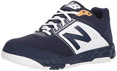 New New Balance Men's 3000v4 Turf Baseball Shoe Size 9.5 Navy/White