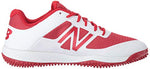 New New Balance Men's T4040v4 Baseball Turf Shoe Red/White Size 11