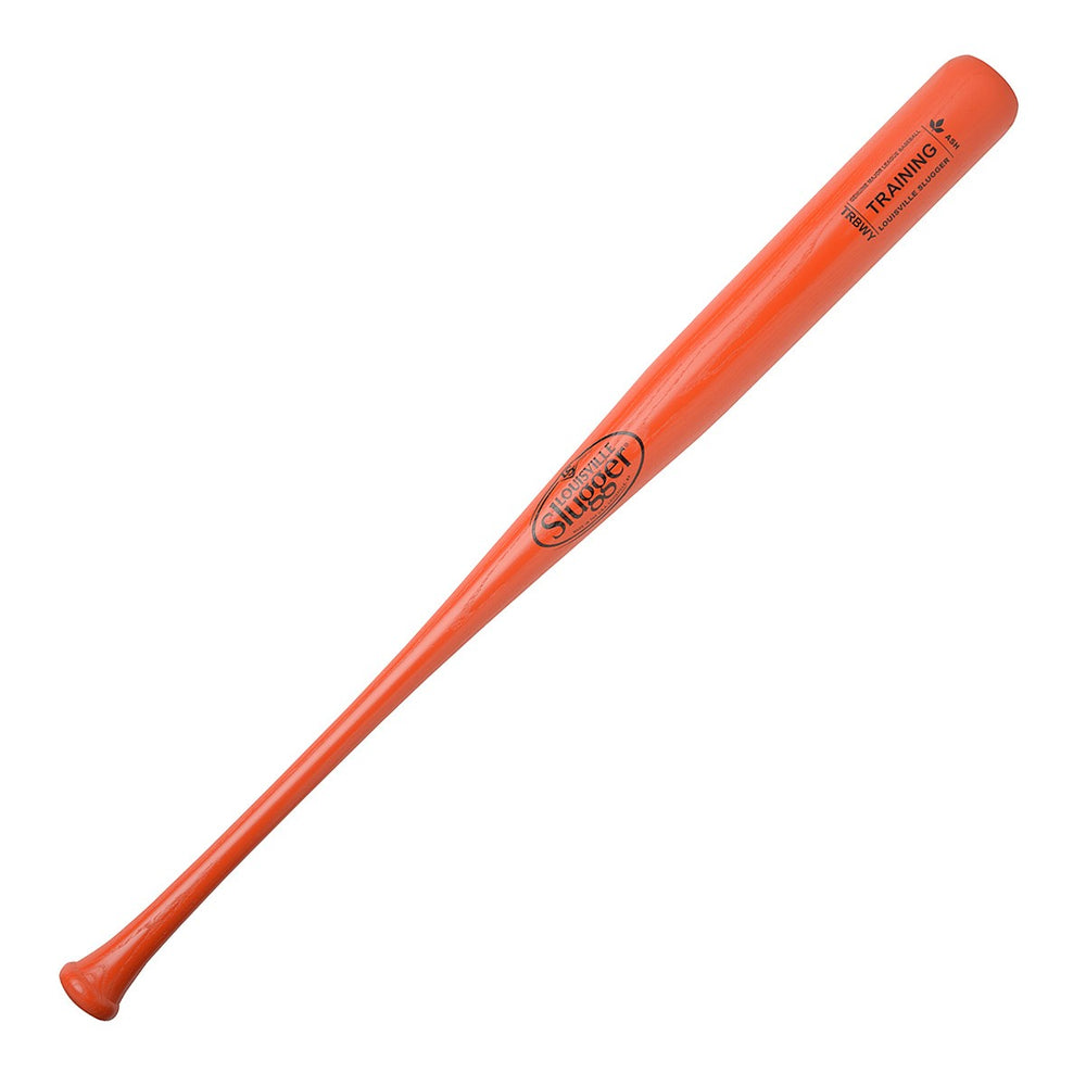 NEW Louisville Slugger Weighted Training Baseball Bat 35" Ash Wood Bat!  Orange